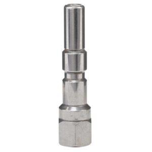 Stecknippel KW Profi 1/4" IG SW19 Edelstahl poliert